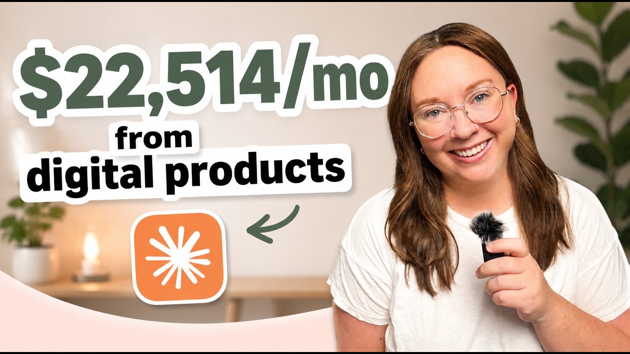 How Selling Digital Products with Claude Changed My Life ($22,514/mo)