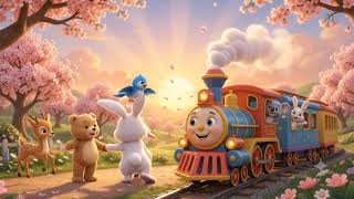🚂 The Little Train Song | Choo Choo Fun for Kids
