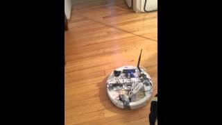 Irobot control via raspberry pi over wifi