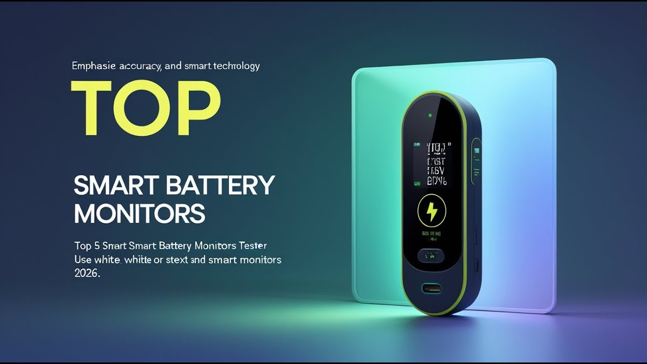 Top 5 Best Smart Battery Monitors 2026 | Accurate & Reliable Picks