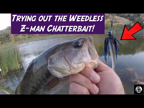 First Time Trying Out the WEEDLESS Z-Man Chatterbait 