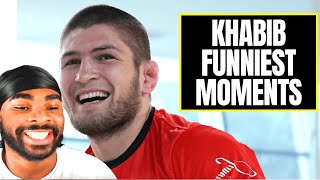 COULDNT STOP LAUGHINGKhabib Nurmagomedov Funniest Moments REACTION