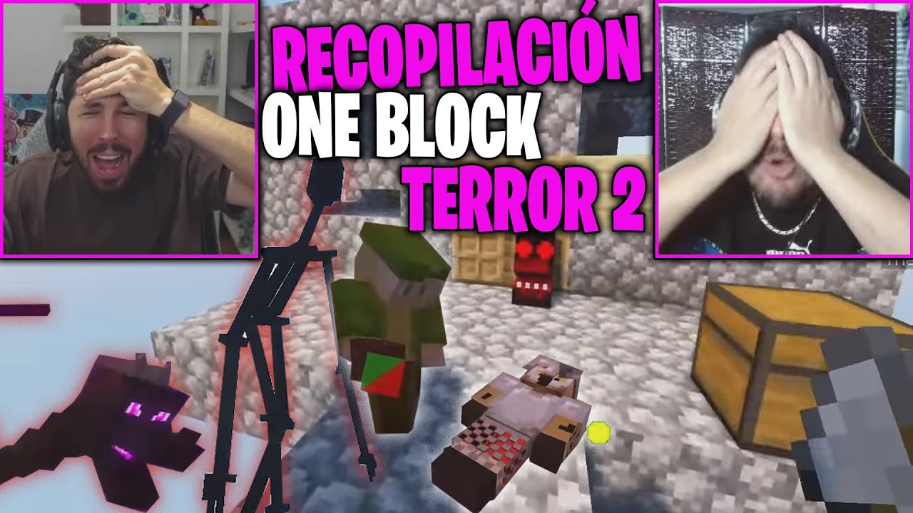 MEJORES MOMENTOS de FARGAN y WILLY en ONE BLOCK TERROR 2 👹🤣