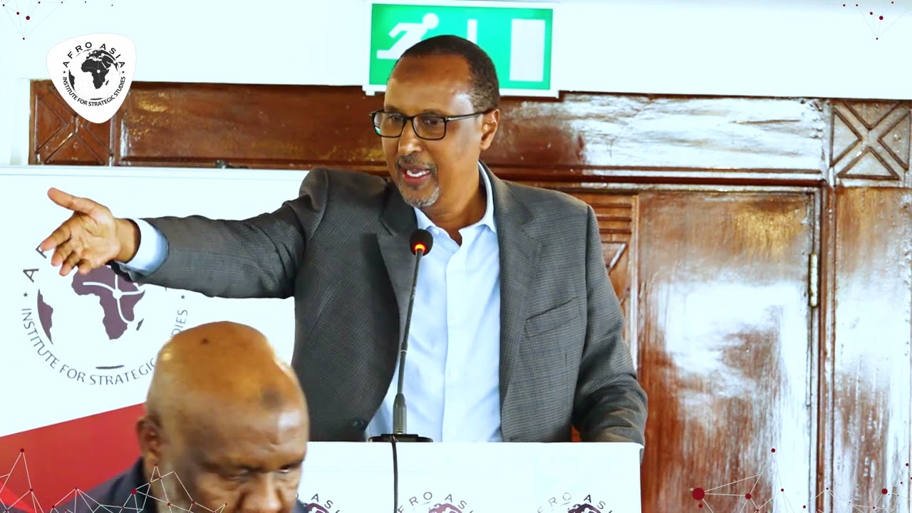 Hadal Jeedintii Ali Haji Warsame ee Machadka AfroAsia