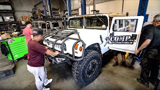 BUILDING A $200,000 HUMMER H1 FOR OFF ROAD! * MILITARY GRADE*