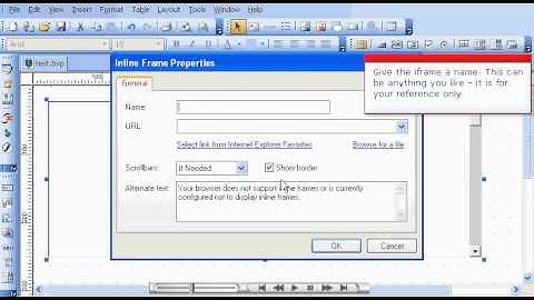 How to Create an Inline Frame for your Website in the BlueVoda Website Builder