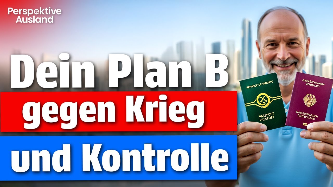 Dein kugelsicherer Plan B: Wie du mit Pässen, Konten & Residenzen dem Staat entkommst