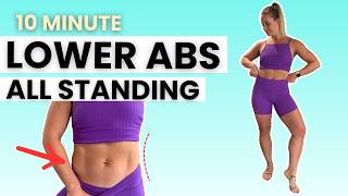 The Standing Lower Ab Workout That Actually Works | No Crunches