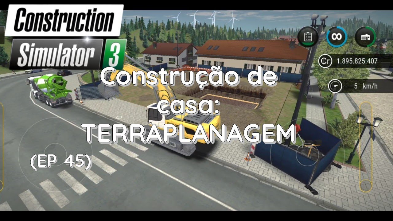 Construction Simulator 3/ Base de uma casa - YouTube