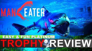 Maneater Trophy & Achievement Review | Easy & Fun Platinum | Trophy Roadmap