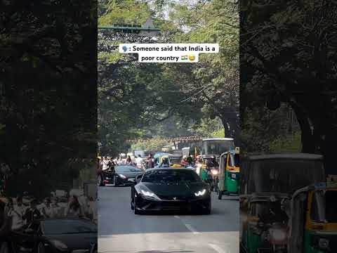 India is a poor country? 😅