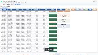 Small Business Bookkeeping 2027 — Google Sheets + Excel template walkthrough (5 min)