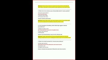 Atls Pretest Exam Practice Questions And Correct Detailed Anupdate video