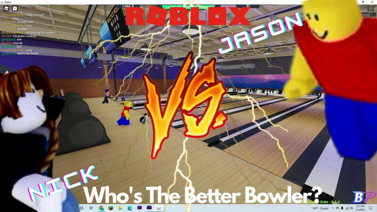 NICK VS JASON, WHO WILL WIN? | Roblox | Bowling Paradise