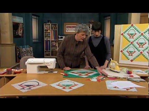 Love of Quilting: Basket Blocks and Symmetrical Basket Handles