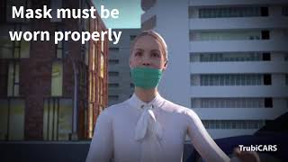Trubicars In-Vehicle Driving Lesson Covid Safety Video