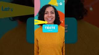 Say “sad” in Spanish! Fun &amp; Easy Spanish for Kids!