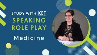 OET Speaking Role Play: Medicine (FULL SUB-TEST)