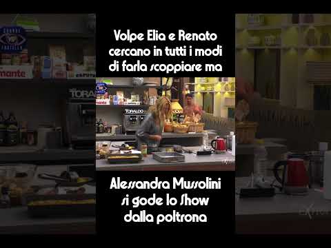 Video Alessandra Mussolini sei tu il Gf VIP