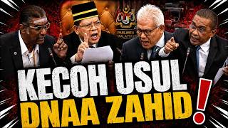 KECOH DEWAN RAKYAT PASAL DNAA ZAHID ! YB PAS BAWA USUL BAHAS !