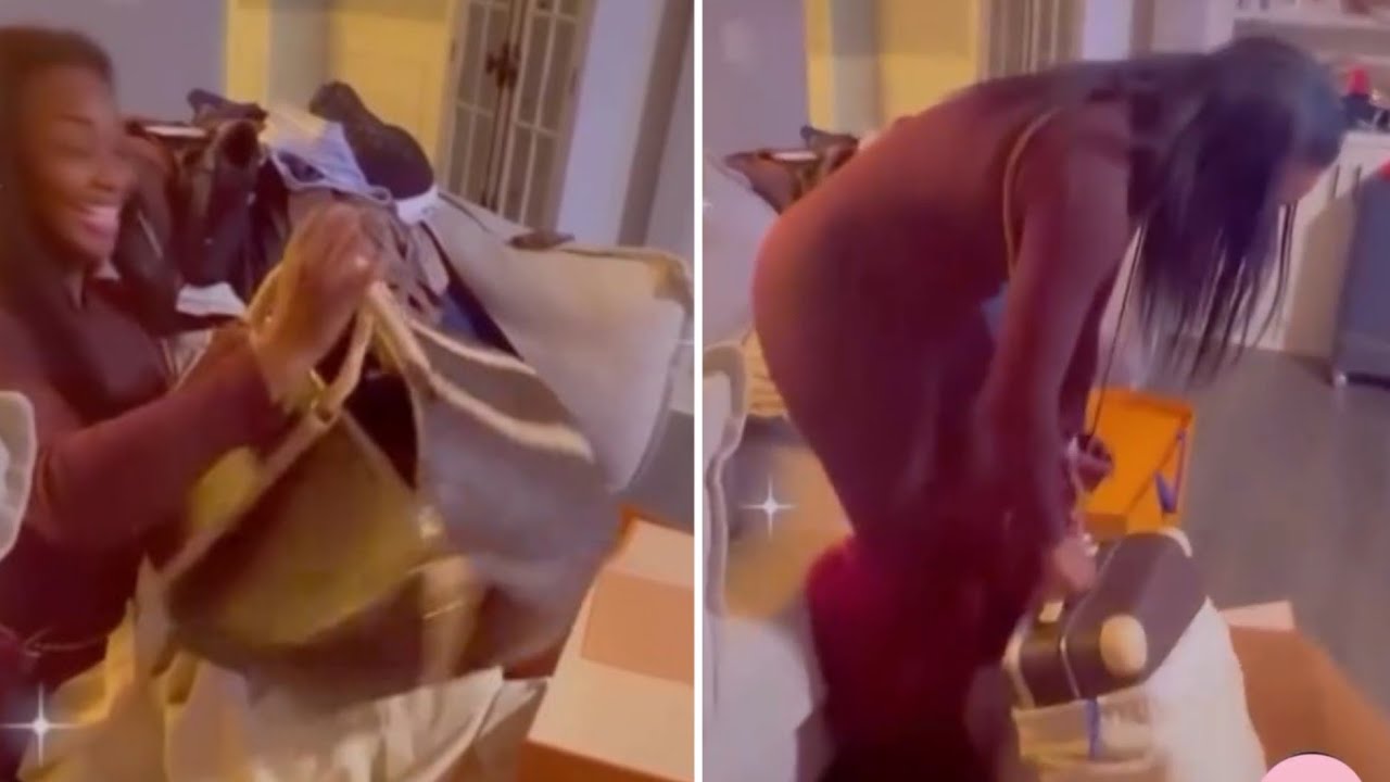 Кларесса Шилдс не скрывает своего восторга по поводу сюрприза от Louis Vuitton для Папуза!