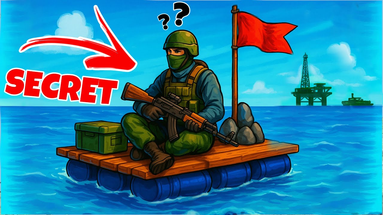 I built a Solo Raft Base & Dominated! - DayZ