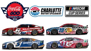 NASCAR Cup Series Paint Scheme for the 2024 Coke 600 at Charlotte Motor Speedway