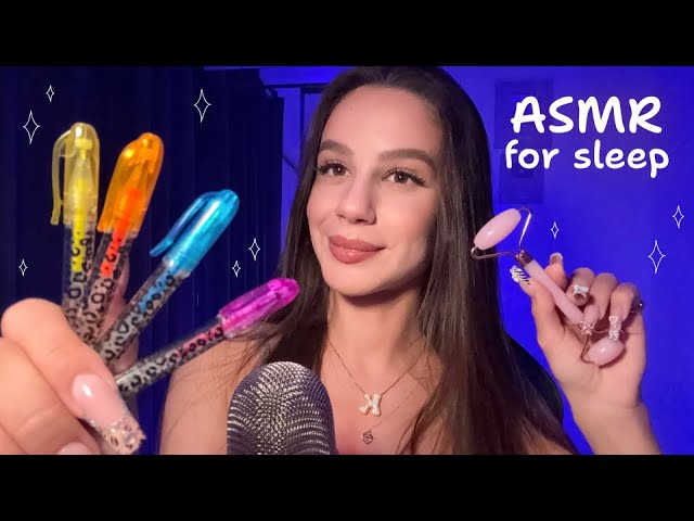 Sleepy ASMR for sweet dreams 😴 Your favorite triggers (measurements, face touching, close whisper) 💤