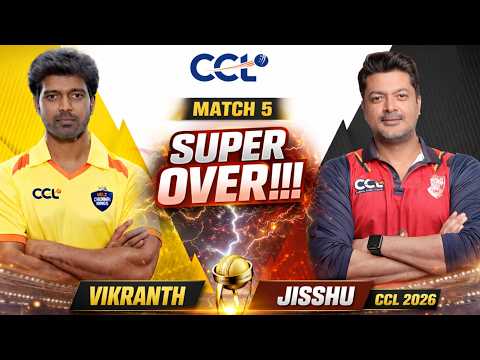 Vels Chennai Kings vs Bengal Tigers | Match 5 Highlights & Super Over | CCL 2026
