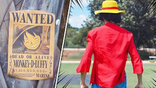 LUFFY Cosplay in Real Life ONE PIECE Costume