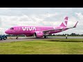 Avin rosa viva air  airbus a320neo go pink hk5378