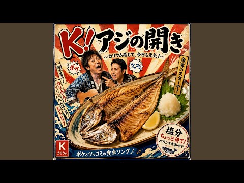 K!アジの開き
