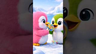 sharing lollipop makes me smile. #penguinanimation #shortsviral #shorts #viral #animation #story