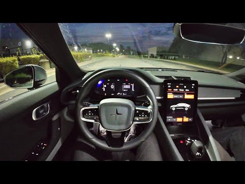 2024 Polestar 2 (Performance Plus) - POV Night Driving Impressions