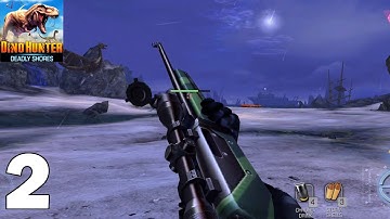 Dino Hunter: Deadly Shores-Gameplay Walkthrough Part 2 (Android,iOS)