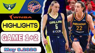 Indiana Fever vs Dallas Wings Game 1st+2nd Highlights May 09 ,2026 WNBA PreSeason 2026