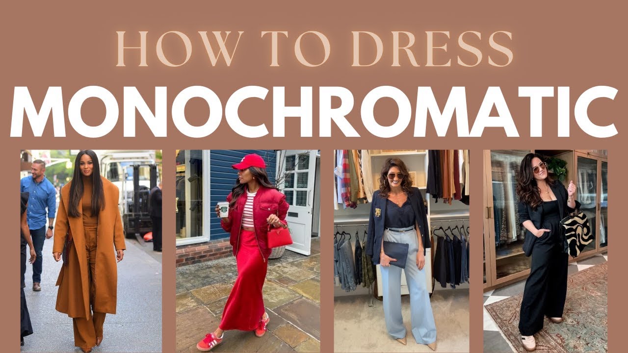 monochromatic dress design Monochrome outfit ideas we love - plus, top stylist tips