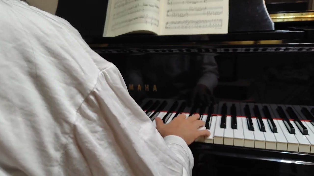 ﾌﾞﾙｸﾐｭﾗｰ25の練習曲ゆっくり弾く6「進歩」