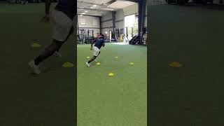 5-Cone Zig Zag Shuffle to Sprint – Lateral Agility & Acceleration