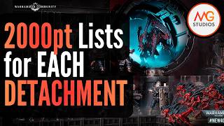 Details 2000pt Lists for EACH Tyranid Detachment | Warhammer 40k 11th Ed Guide