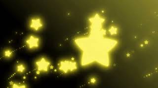 🌟Beautiful Motion Graphics Background of Rising Yellow Stars🌟