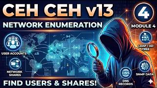 CEH v 13 | Enumeration Lab | Module no 4 | Class 9
