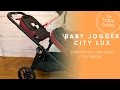 NEW 2017 Baby Joggers CITY LUX Double or Single Stroller HOW-TO