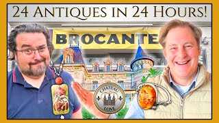 We Bought 24 ANTIQUES in 24 HOURS! Chateau SHOPPING SPREE