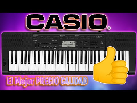 Teclado CASIO Ctk-3500 61 teclas sensitivas para tus inicios! Review Settings