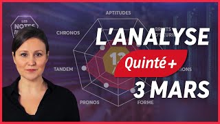 LE CARNET DE NOTES DU QUINTÉ+ DU VENDREDI 3 MARS À CAGNES-SUR-MER