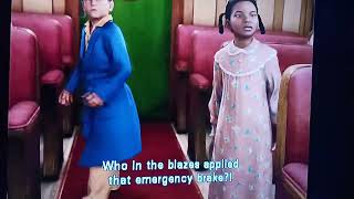 Conductor Who In The Blazes Applied That Emergency Brake? Know-It-All He Did. Conductor You.