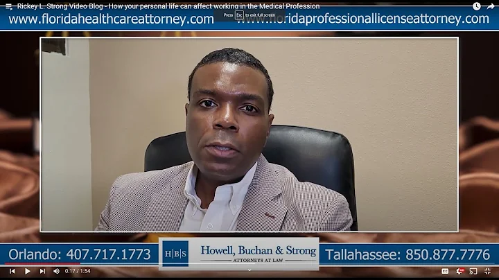Rickey L. Strong Video Blog - How your personal li...