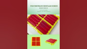 Polyurethane screening media,Modular screen panel