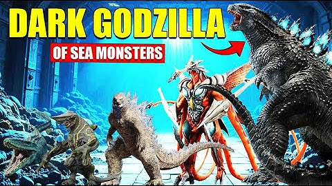 Godzilla vs Sea Monsters | 3D Sea Monster Size Comparison 2025